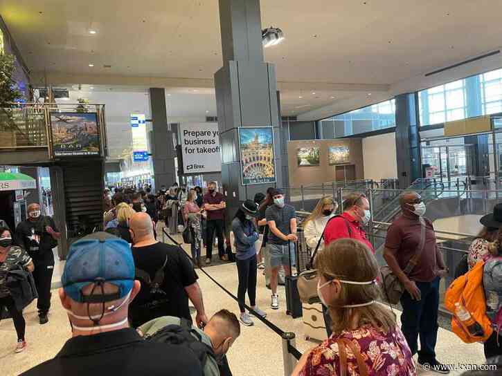 Travelers expected to experience delays at AUS Sunday morning