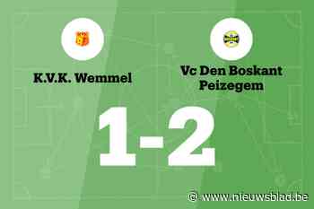 Den Boskant Peizegem wint van Wemmel B