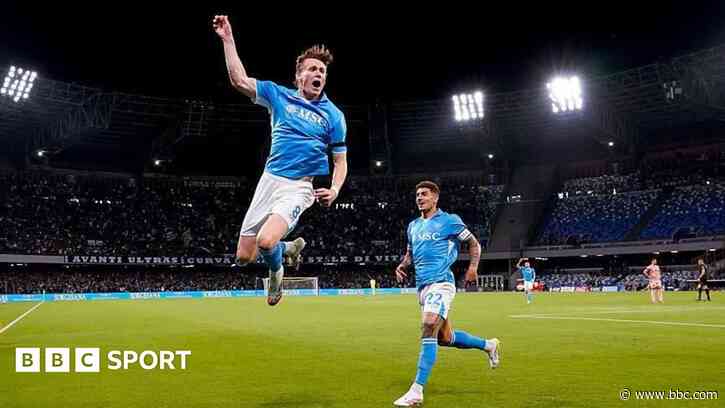 McTominay double sends Napoli three points clear in Serie A