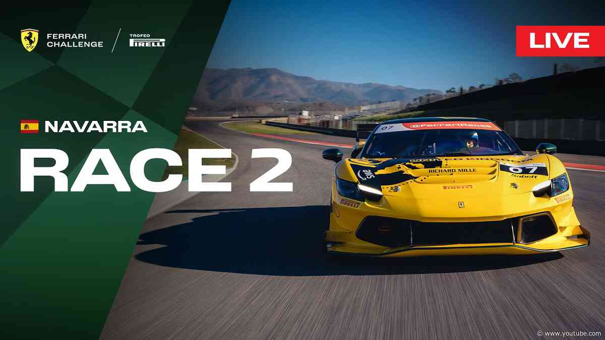 LIVE Ferrari Challenge UK - Navarra, Race 2