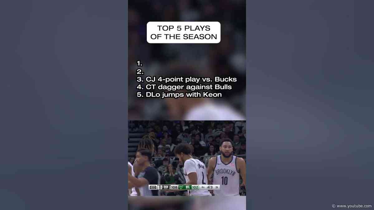 play number 1 is still wild every time 🤯 #buzzerbeater #nba #sports