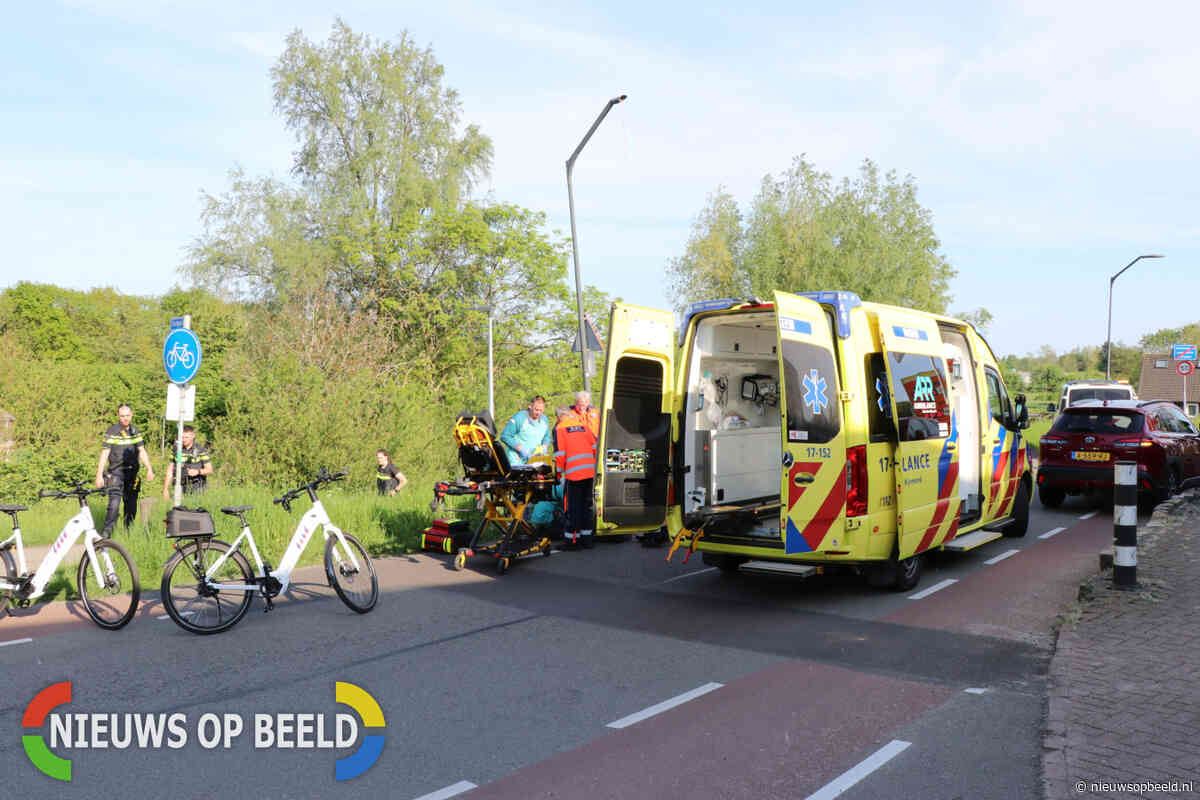 Vrouw zwaargewond na val met scooter Lekdijk Krimpen aan den IJssel