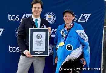 ‘Joe Wicks even gave me a fist pump’: Runner nets world record for ‘fastest fish’ feat