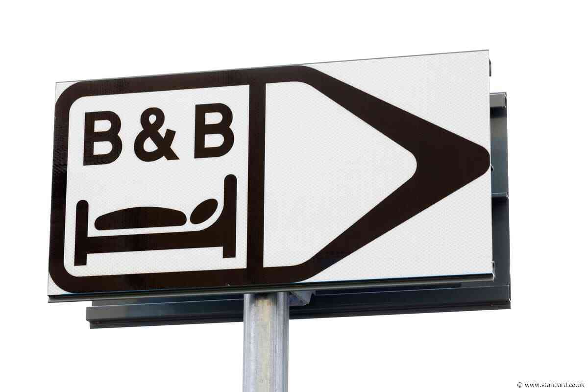 Sharp rise in children living in B&Bs for longer than six months