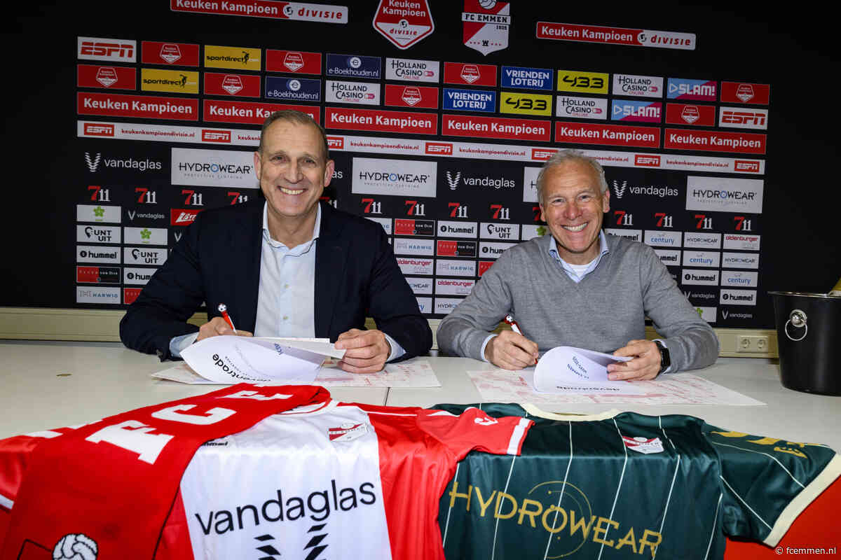FC Emmen vanaf seizoen 2025/2026 te bewonderen in Stanno
