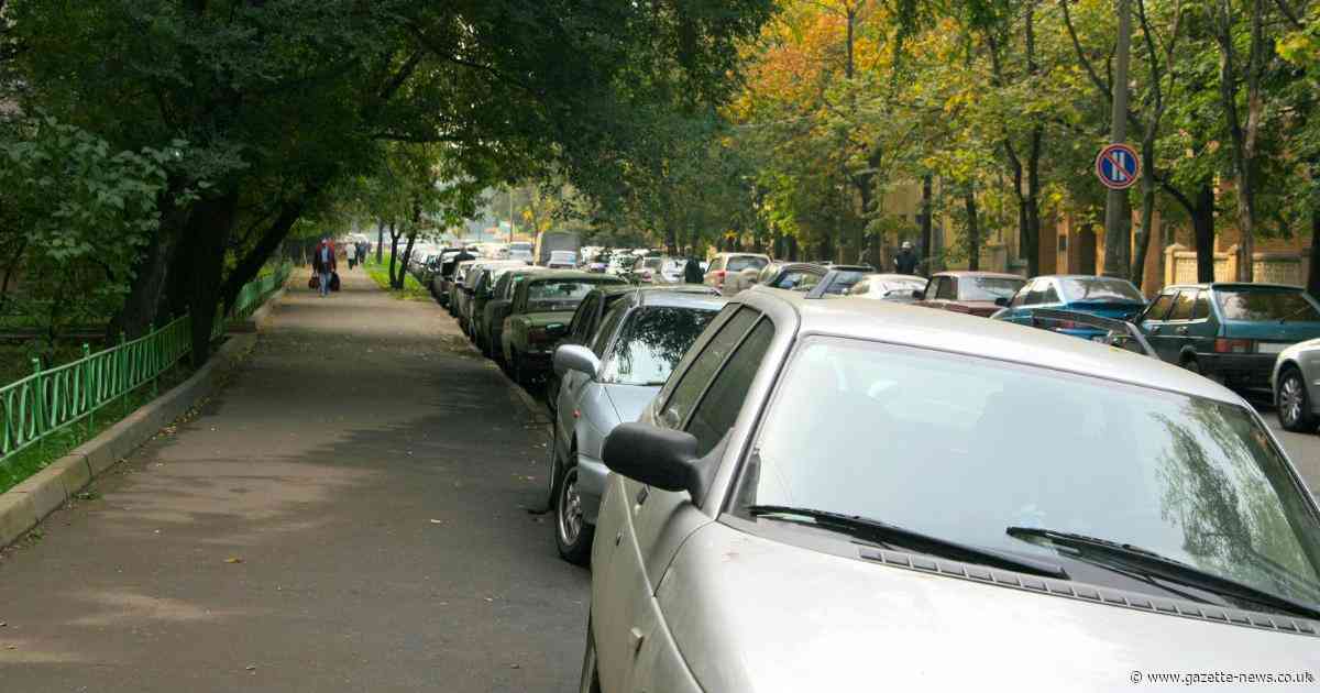 Is it illegal to park on the pavement in England and can you be fined for it?