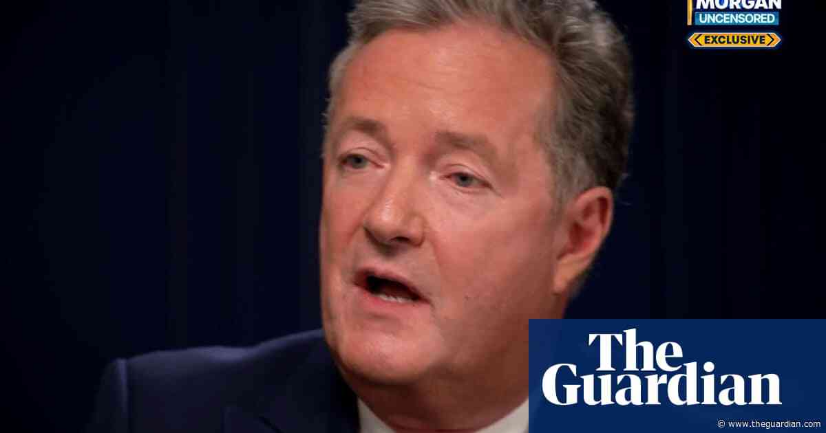 Piers Morgan warns rise of YouTube is a ‘wake-up moment’ for traditional media