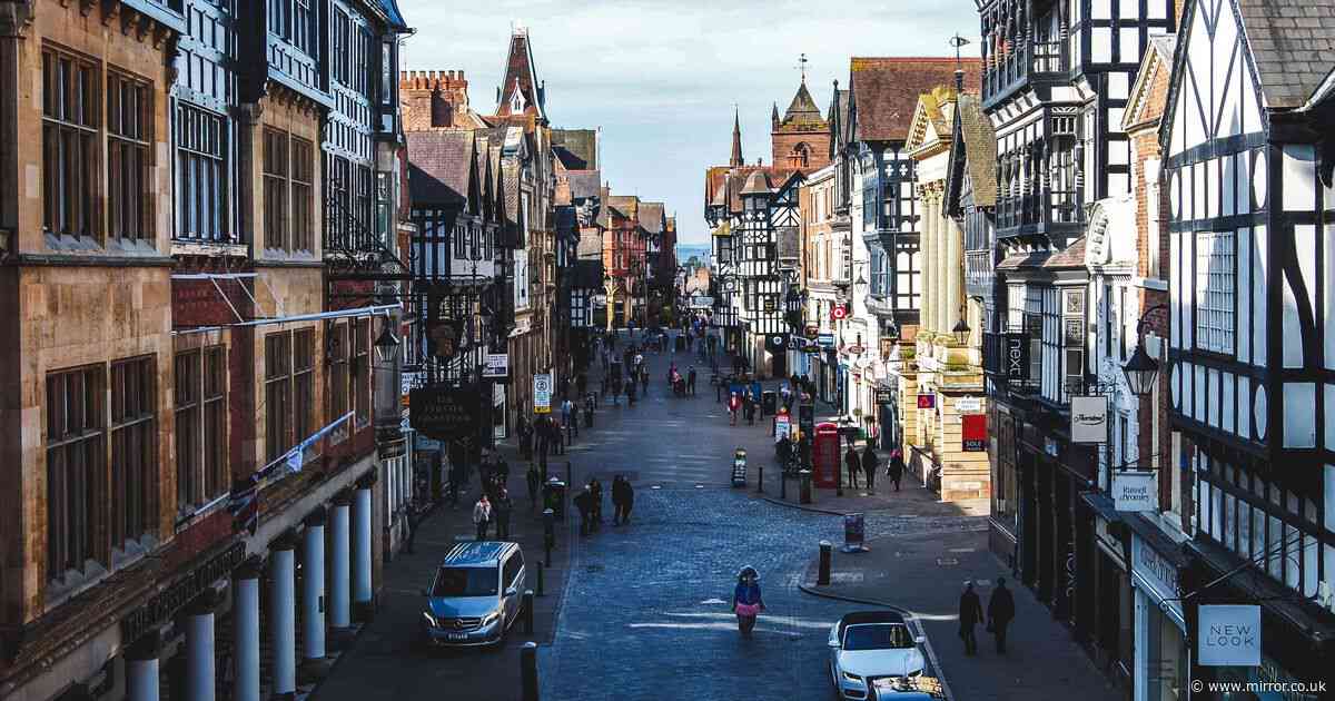 Historic English city that's so close to the border it's almost in Wales