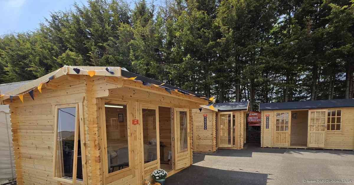Award-winning garden building retailer launches new show site in Colchester