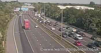 Motorists face hour-long delays after crashes in both directions shut M62