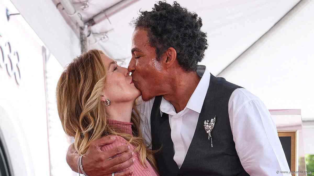 Ellen Pompeo's beau of 22 years can't stop kissing the $150M Grey's Anatomy star in rare PDA-fest