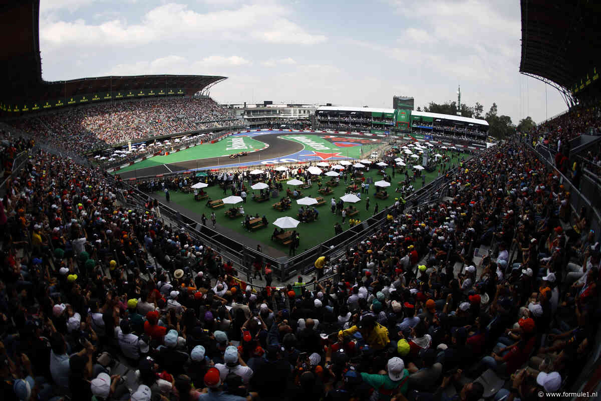 Officieel: GP Mexico blijft tot en met 2028 op de kalender