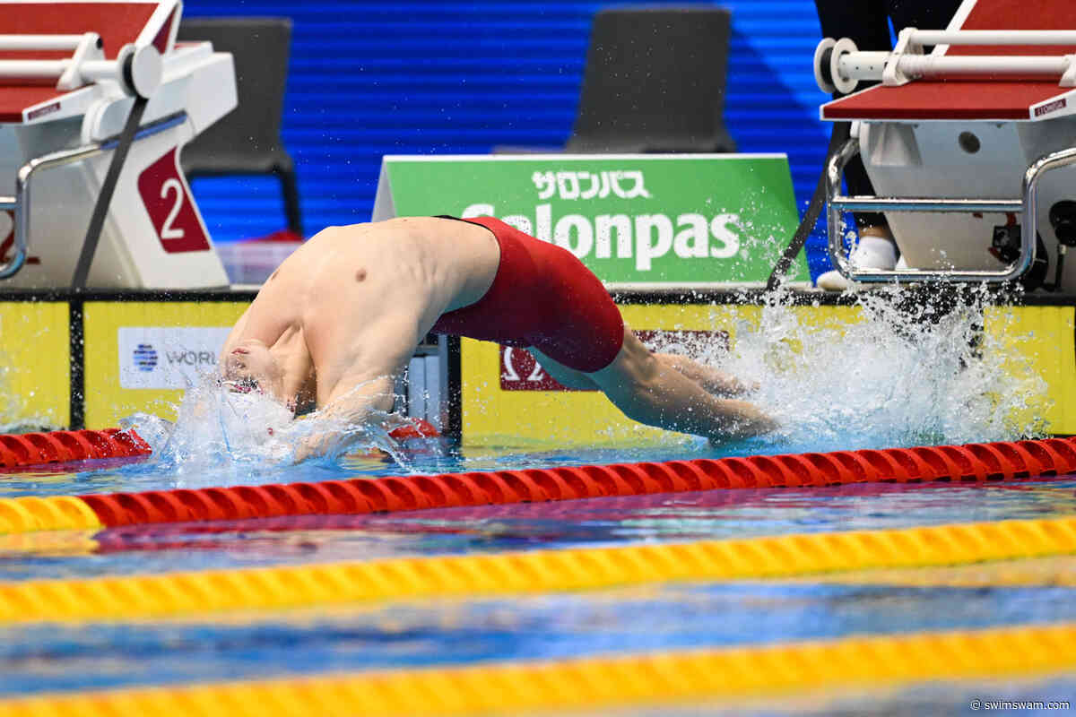 Ksawery Masiuk Posts 24.46 50 Back, Just .02 Outside Polish Record