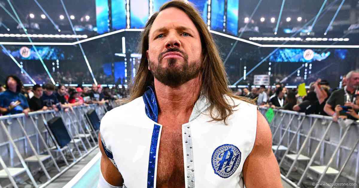 AJ Styles Reveals His Favorite WrestleMania Moment