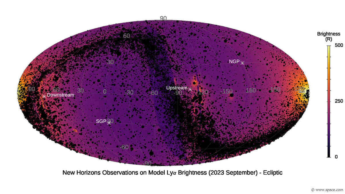 New Horizons' new map of the galaxy | Space photo of the day for April 30, 2025