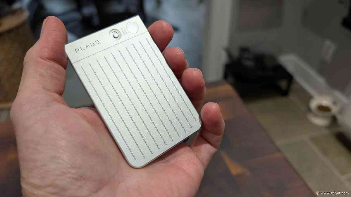 This handy AI voice recorder has changed the way I work - here's how