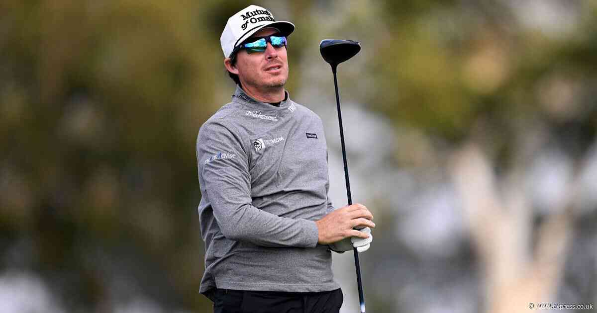 PGA Tour star issues family statement days after missing out on £538k