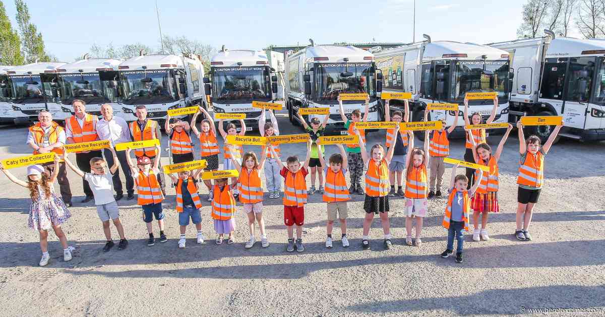 Binderella and Recycla Bull among names for bin lorries
