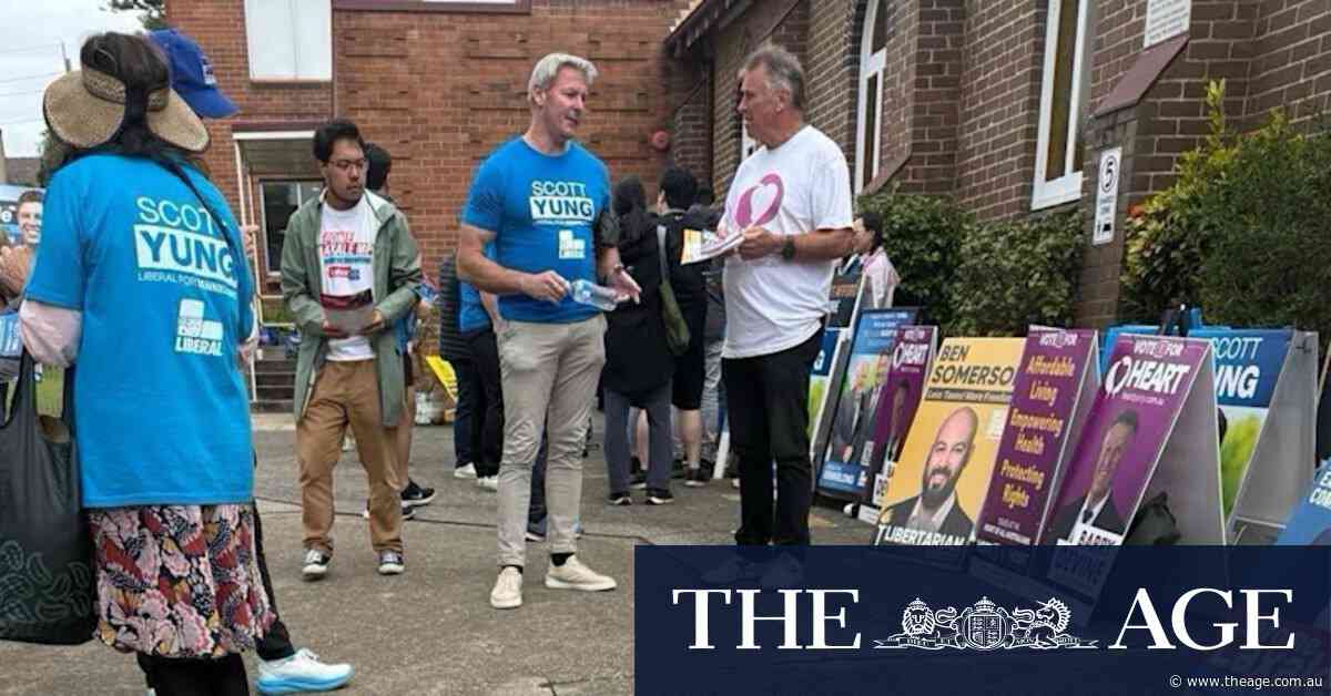 Exclusive Brethren chief’s son spotted on hustings supporting Liberal Party