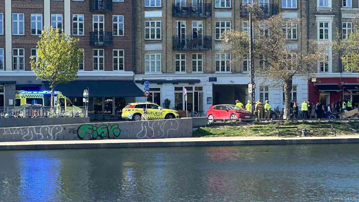 Elf Verletzte: Mann fährt mit seinem Pkw mehrere Menschen in Kopenhagen an