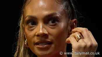 Alesha Dixon hints at relationship woes as she discusses 'rising above' adversity in candid chat - as she 'gives it one last try' with partner Azuka Ononye after 'split'