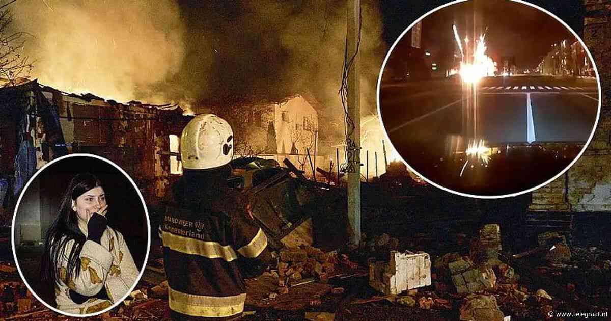 Bizarre explosie na drone-aanval