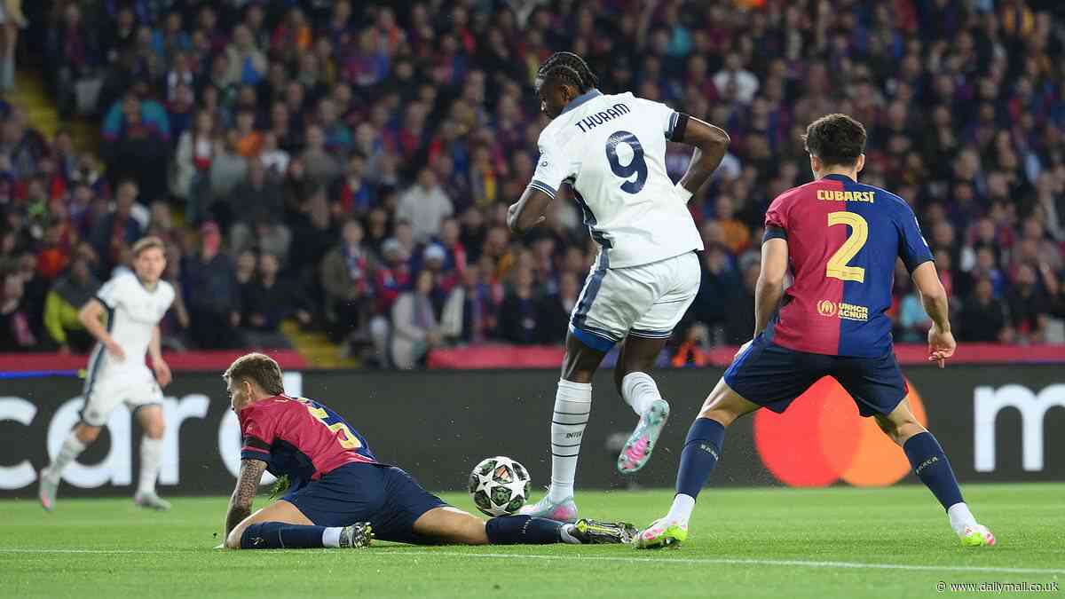 Barcelona vs Inter Milan - Champions League: Live score, team news and updates as Marcus Thuram puts the visitors ahead after THIRTY SECONDS with an exquisite flick in a nightmare start for Catalan club