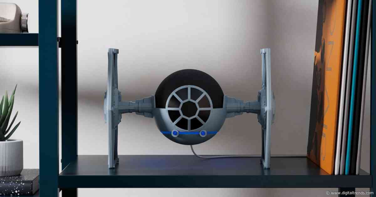 Star Wars Tie Fighter Echo Dot stand is a limited edition force to be reckoned with