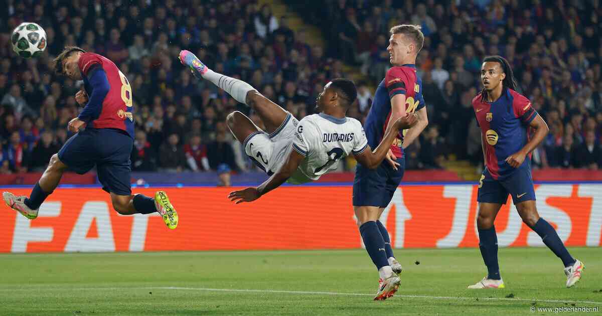 LIVE Champions League | Denzel Dumfries schittert met goal en assist, maar Lamine Yamal doet iets terug namens Barcelona