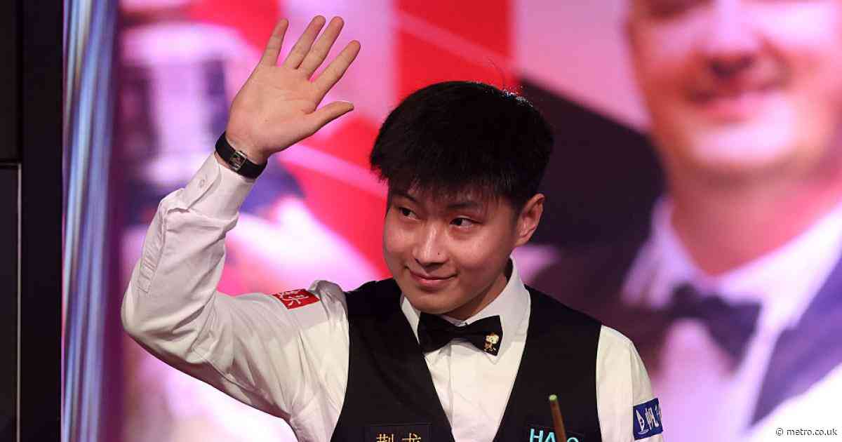Zhao Xintong ‘stronger’ since snooker ban but surprised to reach Crucible semi