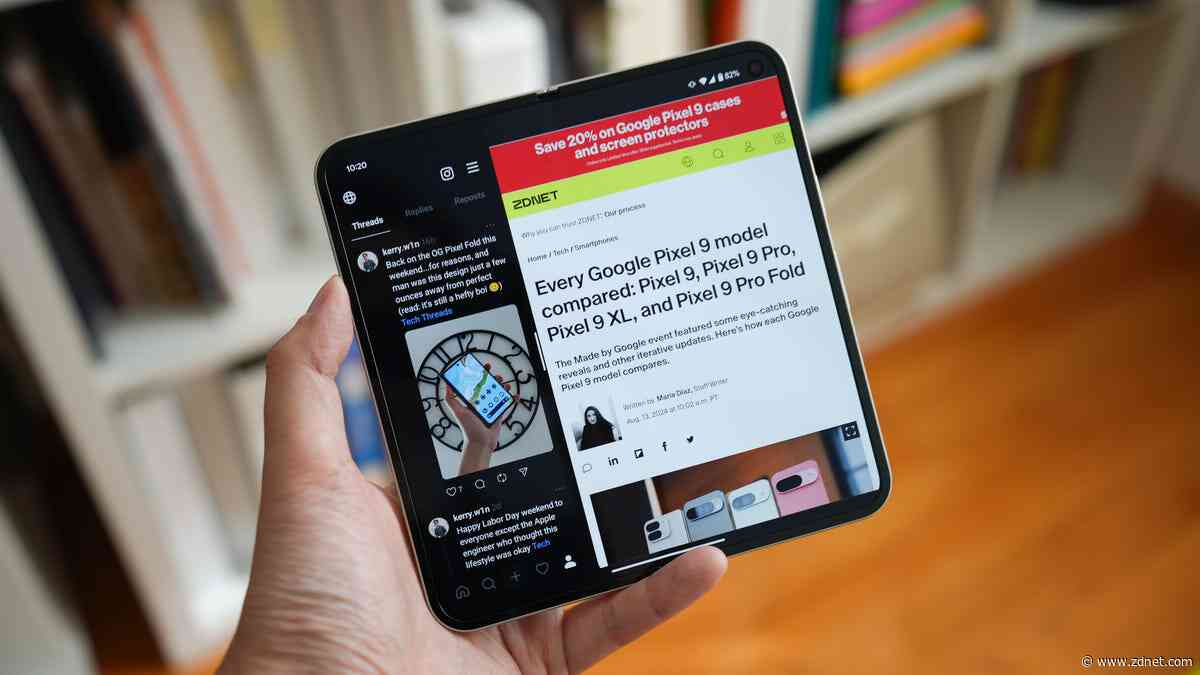I replaced my Pixel 9 Pro with Google's $1,800 foldable for a month - and now I'm hooked