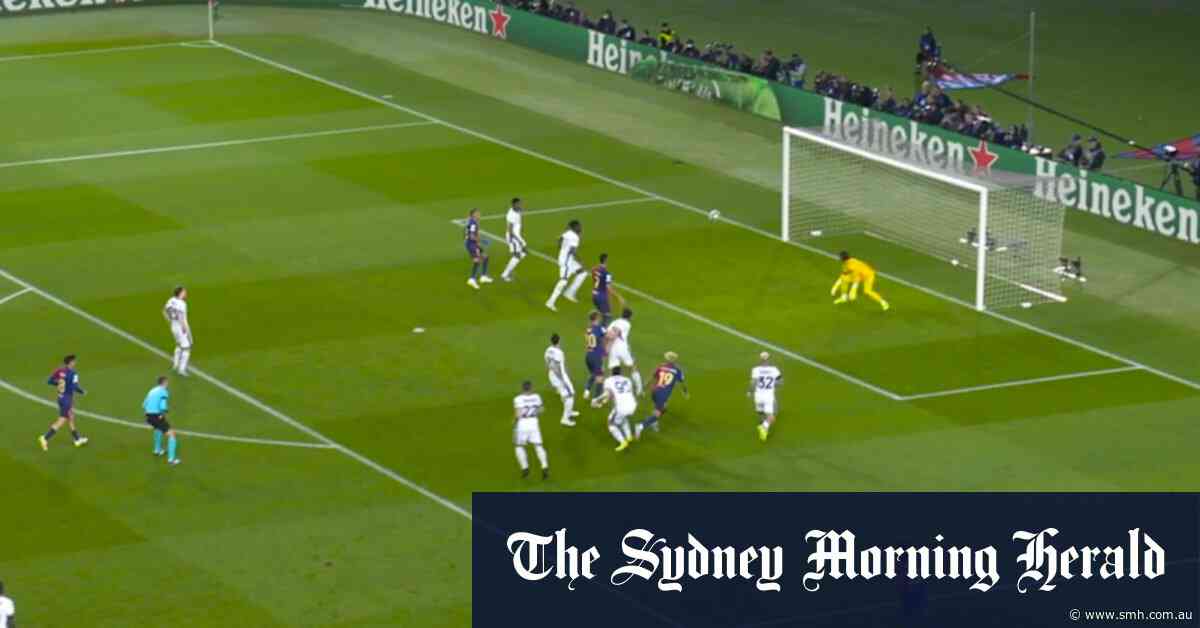 Teen sensation scores dazzling goal