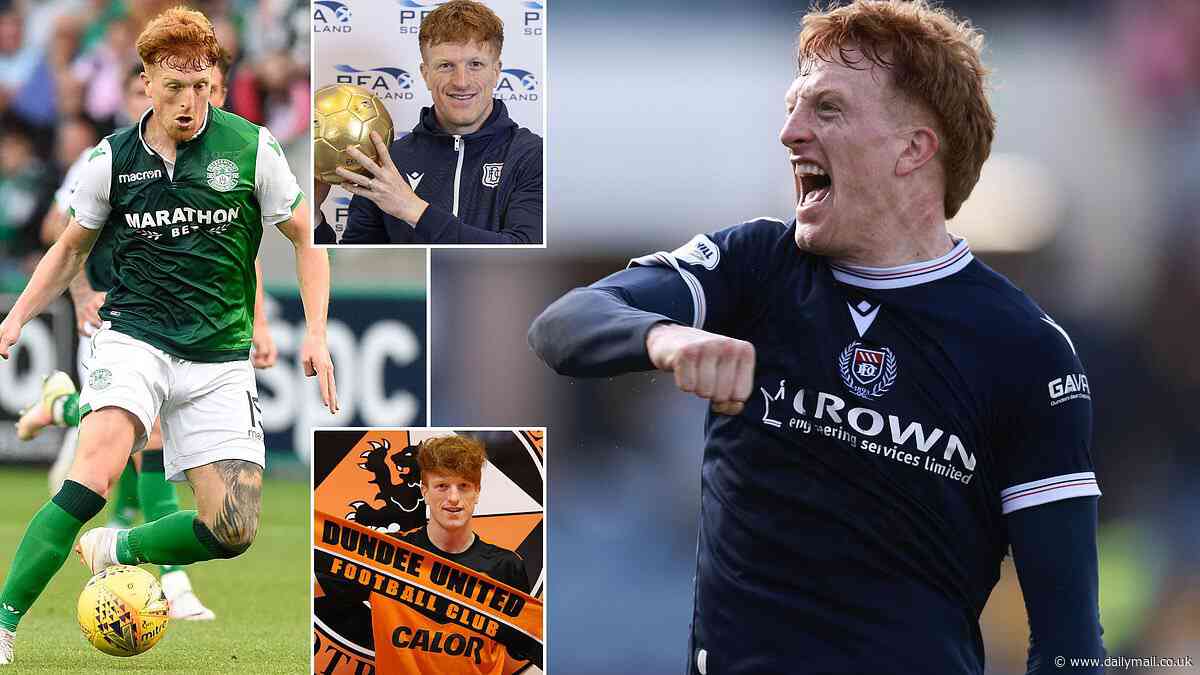 The former plumber whose steady flow of goals could see him spring to player prize and international honours