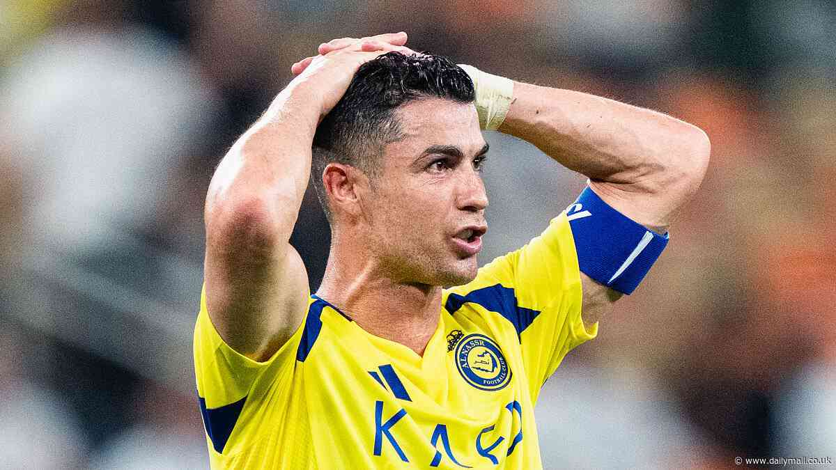 Cristiano Ronaldo misses shocking last-gasp chance as his Saudi trophy drought continues with Al-Nassr knocked OUT of Asian Champions League