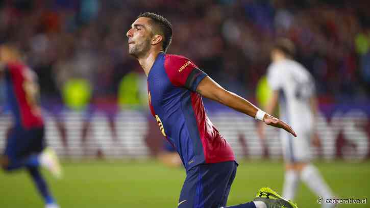 [VIDEO] Ferran Torres dio el empate a FC Barcelona en frenético primer tiempo con Inter