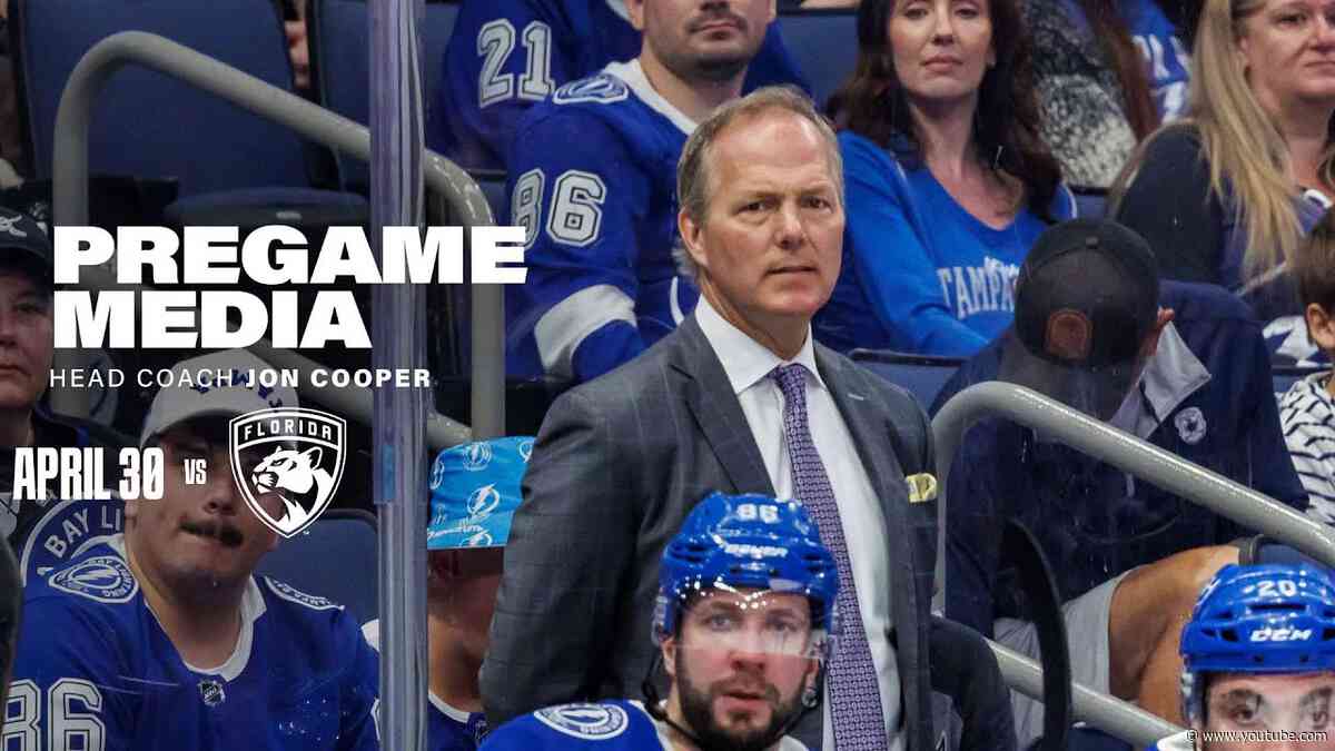 Jon Cooper | Pregame Game 5 vs Florida Panthers