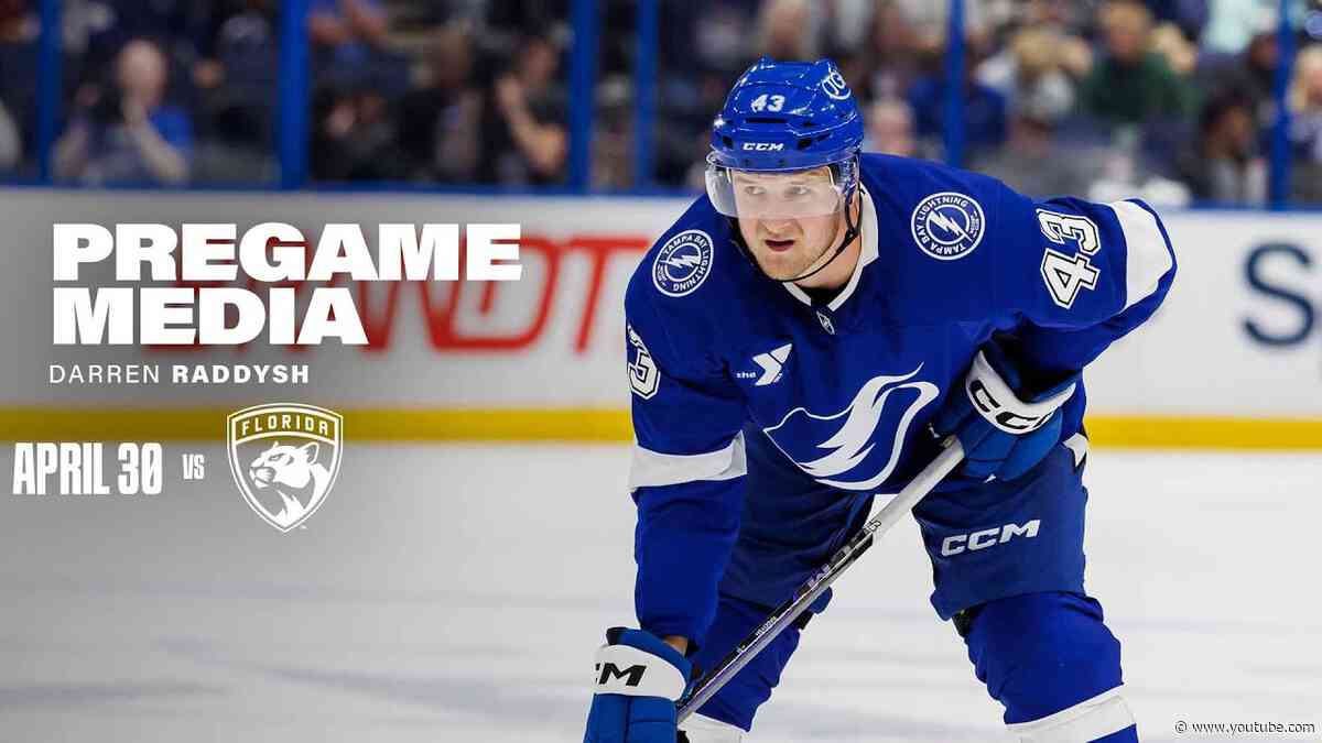 Darren Raddysh | Pregame Game 5 vs Florida Panthers