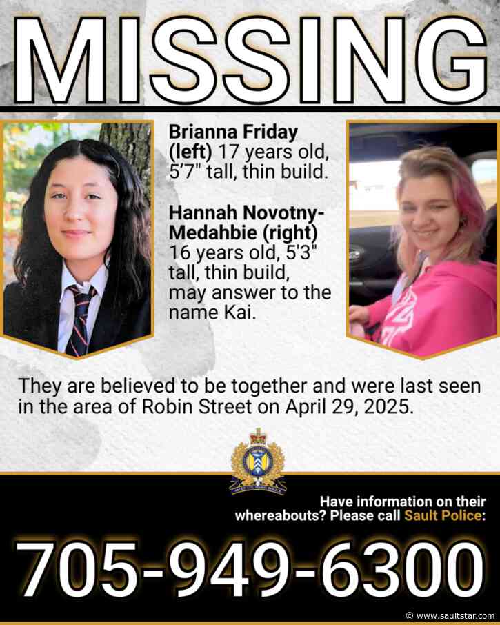 Sault teens are missing