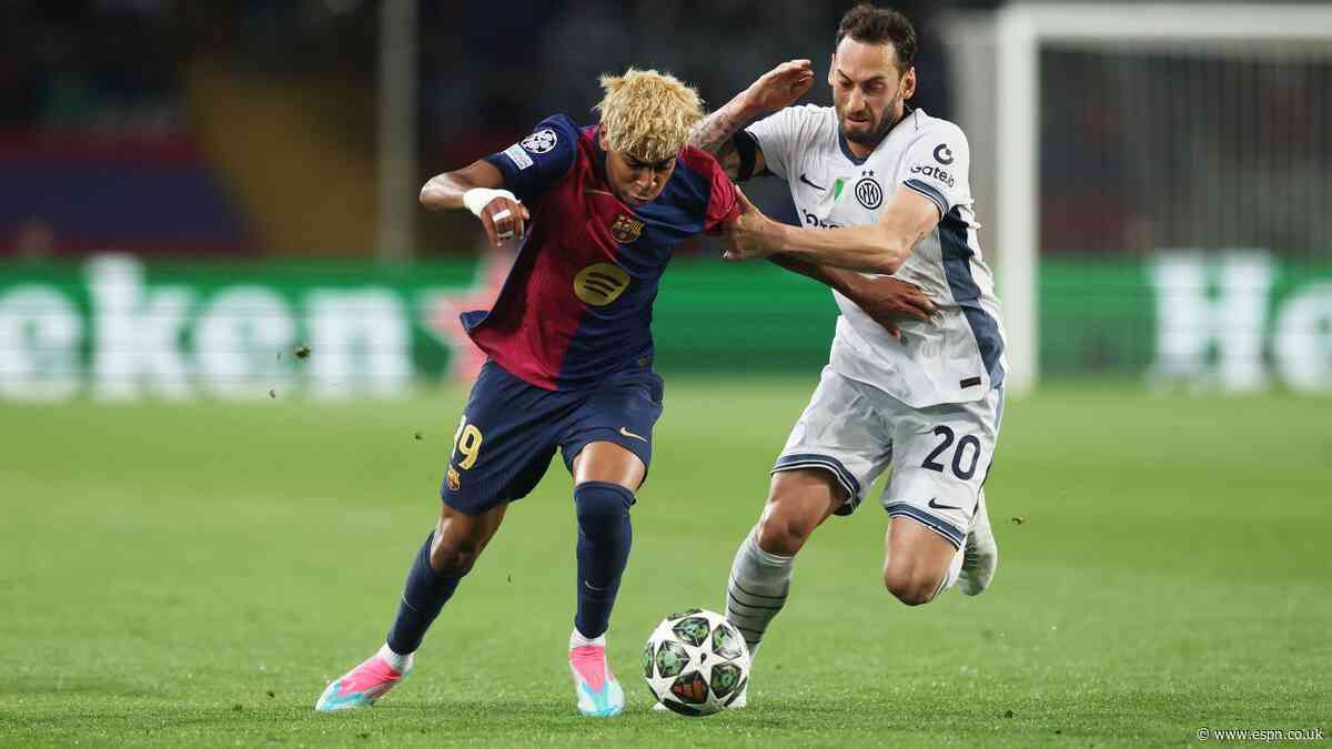 Live updates: Barcelona and Inter playing out game of season contender in UCL semifinal