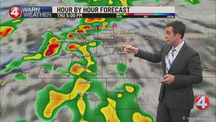 Scattered, severe thunderstorms possible Thursday