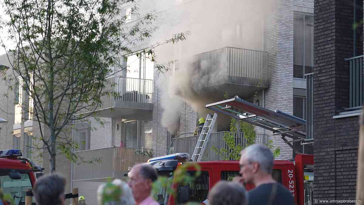 Dode bij brand in appartementencomplex Raamsdonksveer