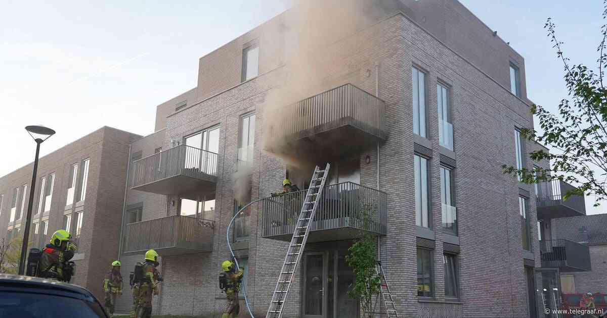 Dode bij brand in appartementencomplex Raamsdonksveer