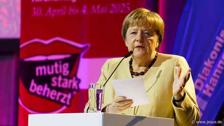 Altkanzlerin Merkel: Gottvertrauen hat mir geholfen