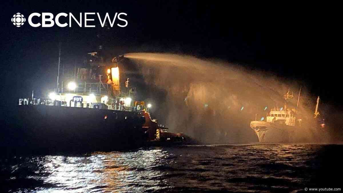 Activist, aid ship hit by drones on way to Gaza, NGO says