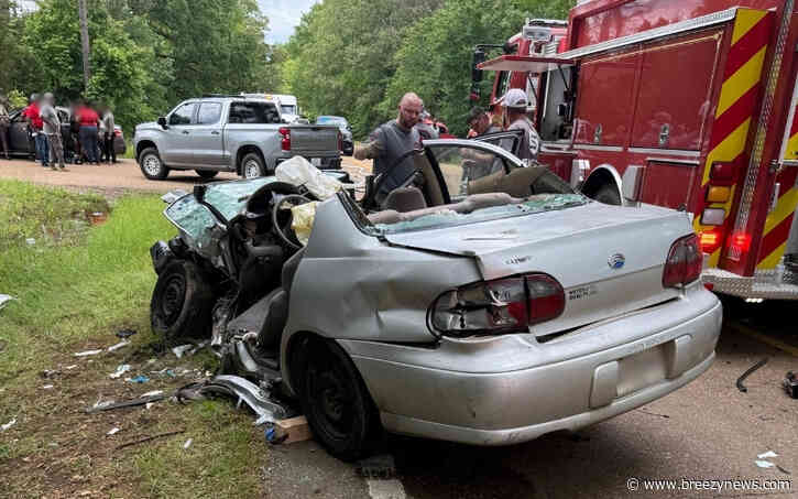 Update: Roadway Clear – Serious Crash at Intersection of Hwy 12 and Attala Rd 4121 in Sallis