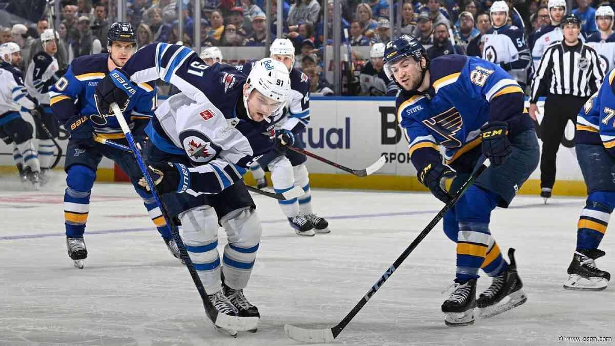 Stanley Cup playoffs daily: Preview for Jets-Blues Game 6