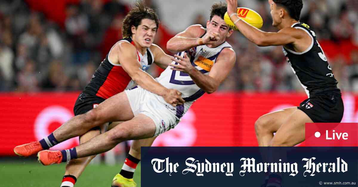 AFL round eight LIVE: Saints have the last laugh as four-goal hero Sharman imitates Akermanis on an embarrassing night for Freo