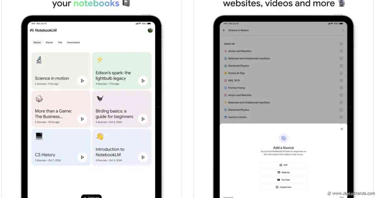 You can now pre-order the NotebookLM app on the App Store