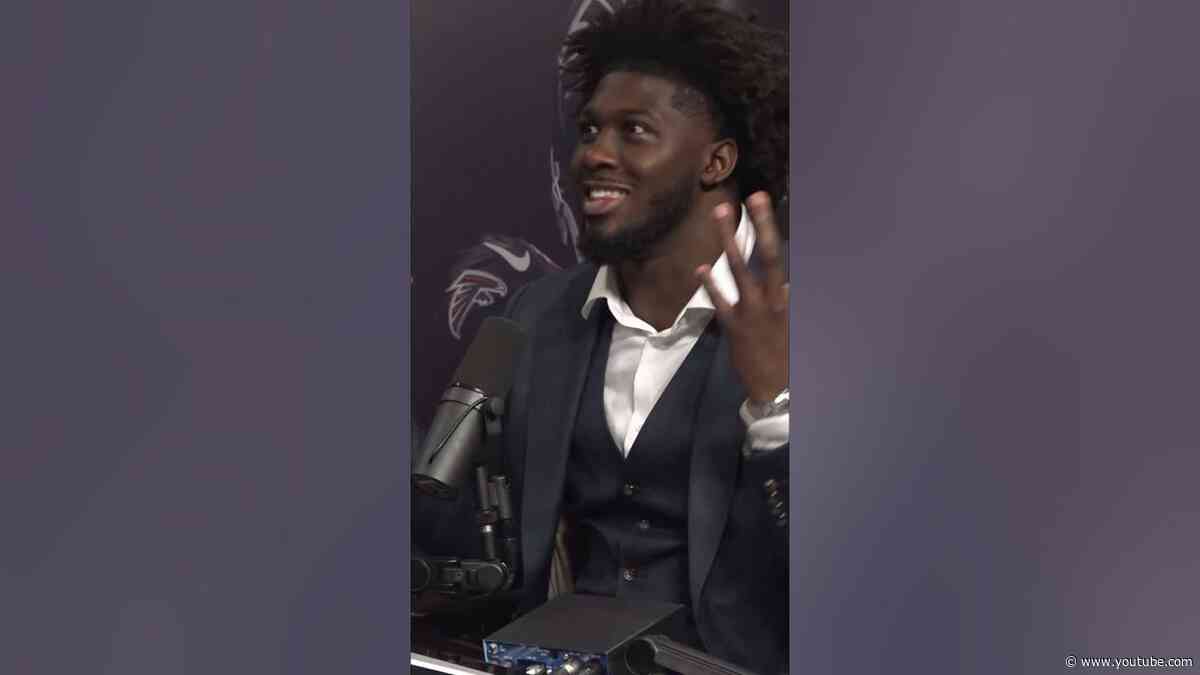 Jalon Walker shares his favorite play from his college career 🏈  #nfl #atlantafalcons #football #nfl