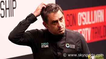 O'Sullivan loses all EIGHT frames of morning session to trail Zhao